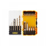 Set 19 piese pentru insurubare si gaurire, carcasa rezistenta, tip DT70711-QZ Extreme 2 HSS-G Metal, Dewalt