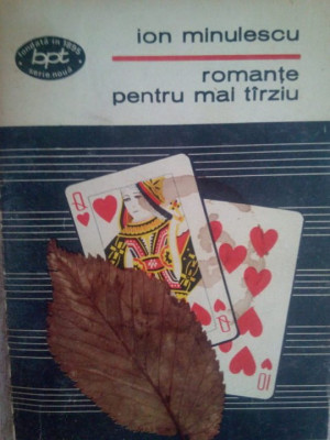 Ion Minulescu - Romante pentru mai tarziu (editia 1969) foto