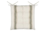 Pernă De Scaun Montauban 40X40 Cm, Culoare Gri, 100% Bumbac
