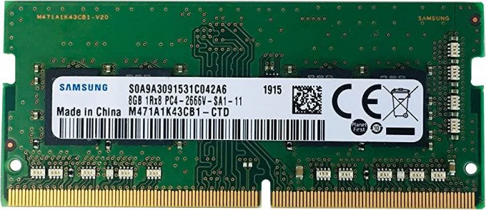 Memorie Ram Laptop Samsung 8GB DDR4 2666MHz