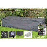 Husa Protectie Sezlong Impermeabila 200x75x45cm Boni-Shop&reg; Poliester 420D, Rezistenta UV, Anti-ruptura, Lavabila