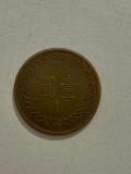 Moneda 1 DOLAR NOU - 1 new dollar - Taiwan - 1981 - (153), Asia