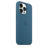 Cumpara ieftin Husa iPhone 13 Pro Max 6.7 Silicon Liquid Pacific Green