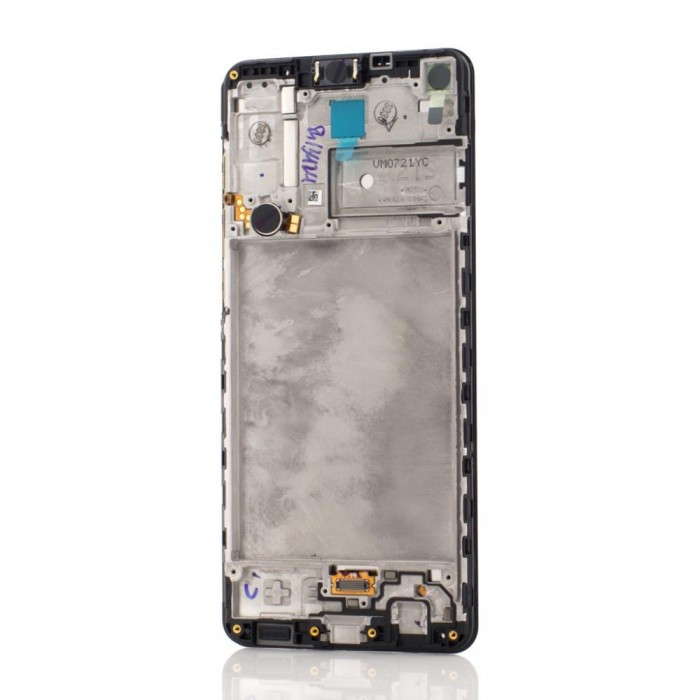 LCD Samsung Galaxy A21s, A217, Negru, Service Pack