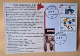 Istoria fotbalului - Suporter - fan zone - echipa de fotbal DINAMO Bucuresti, Ion NUNWEILLER, plic, intreg postal