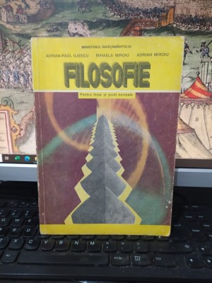 Filosofie, manual pentru licee și școli normale, Adrian-Paul Iliescu, Mihaela și Adrian Miroiu, București 1995, 090 foto