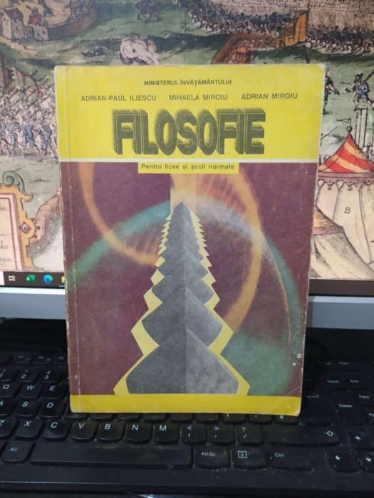 Filosofie, manual pentru licee și școli normale, Adrian-Paul Iliescu, Mihaela și Adrian Miroiu, București 1995, 090