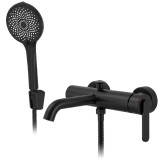 Baterie pentru cadă REA Ontario Side Black