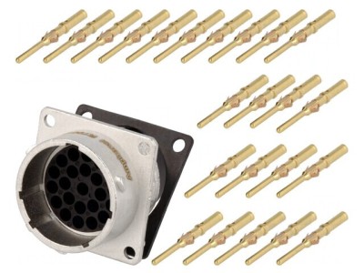 Conector Circular Crimpat PIN 23 13A IP67 foto