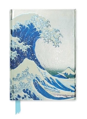 Flame Tree Notebook (Hokusai the Great Wave) foto