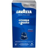 Capsule cafea Lavazza Crema e Gusto, Compatibilitate Nespresso, 10 capsule