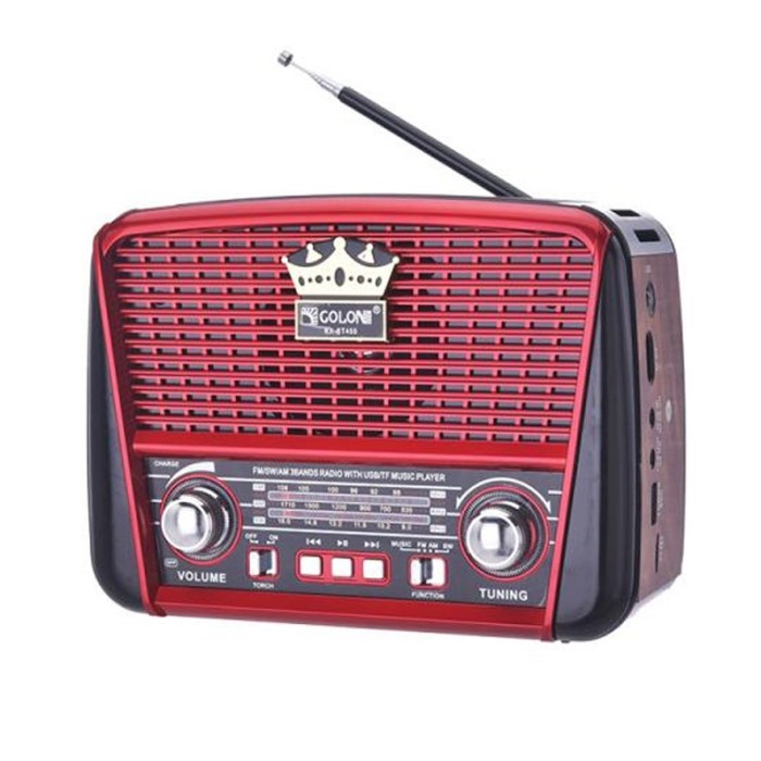 Radio portabil RX-BT455, USB/SD, lanterna Radio portabil RX-BT455, USB/SD, lanterna
