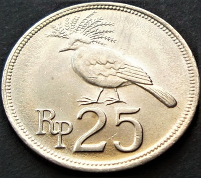Moneda exotica 25 RUPII / RUPIAH - INDONEZIA, anul 1971 *cod 1841 = UNC foto