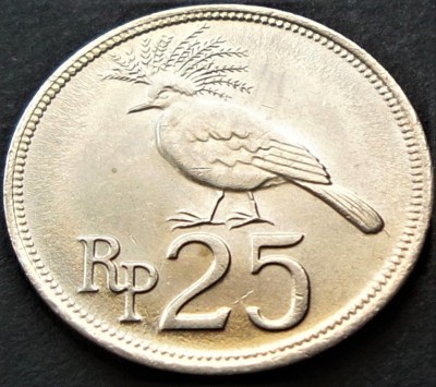 Moneda exotica 25 RUPII / RUPIAH - INDONEZIA, anul 1971 *cod 1841 = UNC foto