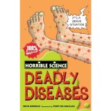 Deadly Diseases (Horrible Science) - Carte pentru copii 9-12 ani, Știință