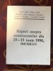 Raport Asupra evenimentelor din 13-15 Iunie 1990 Bucuresti