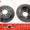 Disc frana HYUNDAI TUCSON (JM) (2004 - 2010) TRW DF4287