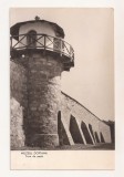 RF93 - Carte Postala - Muzeul Doftana, Turn de paza, circulata 1961