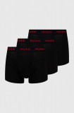 HUGO boxeri 3-pack barbati, culoarea negru, 50517878