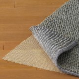 Set de 2 suporturi antiaderente pentru covoare Blumtal, latex, crem, 80 x 200 cm