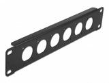 Patch panel 10&quot; pentru 6 x module D-type, Delock 86501