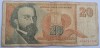 Iugoslavia, 20 Dinara 1994, Đura Jak&scaron;ić