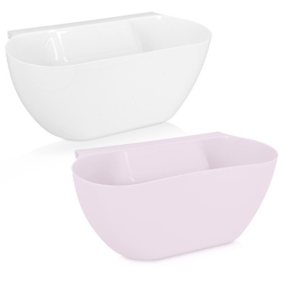 Set 2x Cos de colectare a deseurilor de bucatarie, 4 litri, 29 x 12 x 11 cm, 46978.03 foto