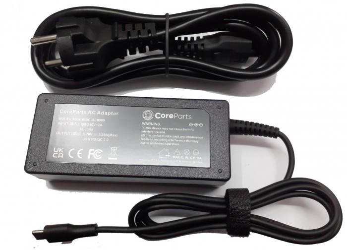 Alimentator laptop nou compatibil 5-20V 3.25A 65W Mufa type C