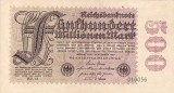 GERMANIA 500.000.000 marci 1923 XF+++!!!