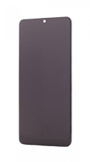 LCD Samsung Galaxy A31 SM-A315F, Negru + Rama, Incell
