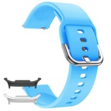Curea din silicon compatibila cu Samsung Galaxy Watch8 40mm, Azure Blue