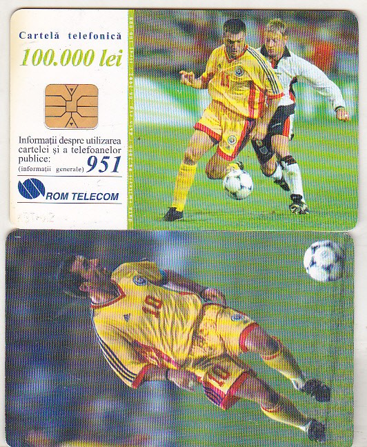 bnk card Cartela telefonica - 2000 100000 lei Gheorghe Hagi 3