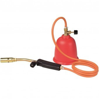 Kit lampa de gaz profesionala cu arzator si furtun flexibil Providus foto
