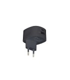 Incarcator de la retea 2x iesire USB A si USB C 3.4A negru Sweex