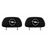 Set 2 huse tetiere negre, pentru gama auto OPEL