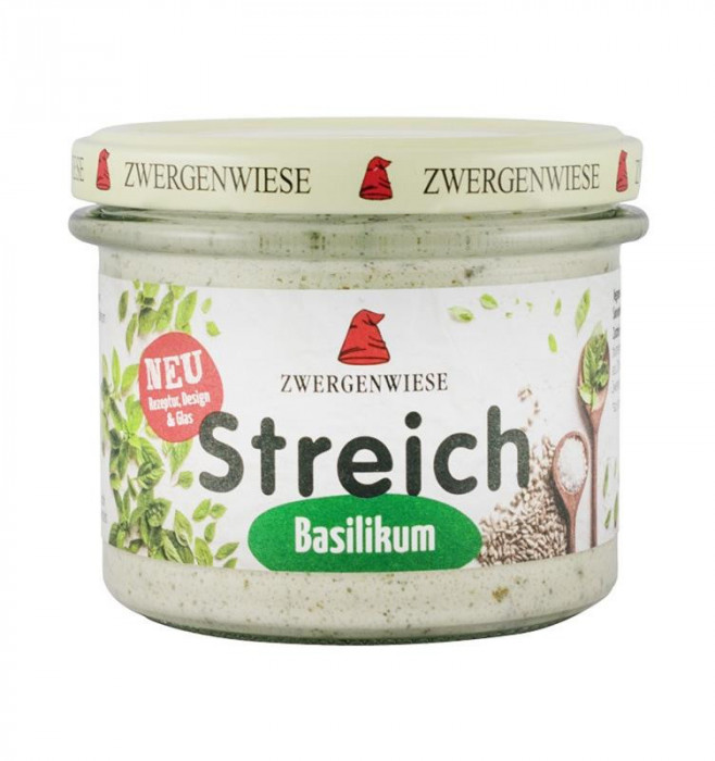 Pate Bio Vegetal cu Busuioc Zwergenwiese 180gr