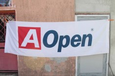 Banner mare vintage computere AOpen 260x100 cm