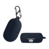 Husa Silicon Kwmobile Albastru Inchis pentru Casti Jabra Elite 7 Pro/Active, Rezistenta la Socuri