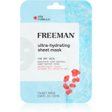 Freeman Essentials Hyaluronic Acid &amp; Super Berries mască textilă hidratantă pentru tenul uscat 28 ml