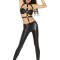 Latex Look Overall Saresia#