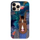 Husa compatibila cu Apple iPhone 13 Pro model Chilling BoJack, Silicon, TPU, Viceversa