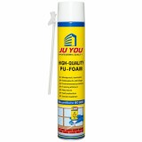Spuma poliuretanica alba 750 ml pentru montaj, etansare si izolare manuala