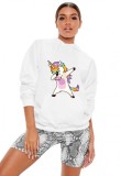 Hanorac dama alb - Cool Unicorn - S, THEICONIC