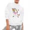 Hanorac dama alb - Cool Unicorn - S