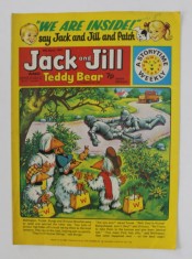JACK AND JILL AND TEDDY BEAR , ` REVISTA CU BENZI DESENATE PENTRU COPII , 29 MARCH , 1975 foto