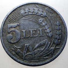 7.381 ROMANIA WWII 5 LEI 1942