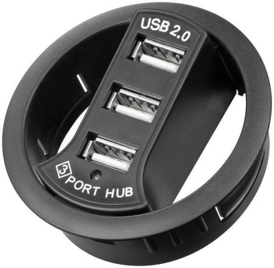 Hub 3x USB 2.0 pentru birou Goobay foto