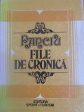 PANCIU FILE DE CRONICA-ION PUSCA, ANTON PARAGINA, VASILE POPA, GHEORGHE CONSTANTINESCU