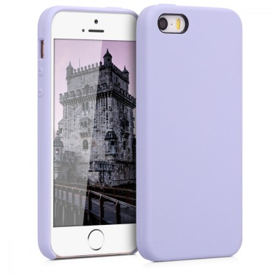 Husa pentru Apple iPhone 5 / iPhone 5s / iPhone SE, Silicon, Mov, 42766.139 foto