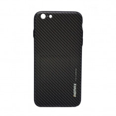 Husa iPhone 7 / iPhone 8 spate Gentleman Remax Carbon foto